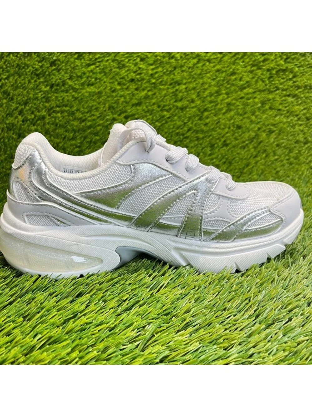 Skechers Street Shadow Stellar 90 Womens Size 6.5 Gray Running Shoes Sneakers